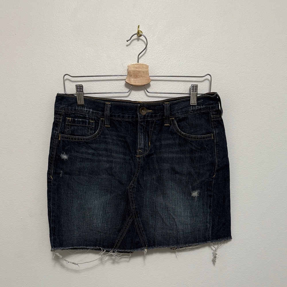 Denim Mini Skirt